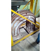 Inductor for channel induction furnace JUNKER